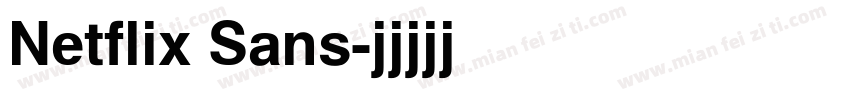Netflix Sans字体转换
